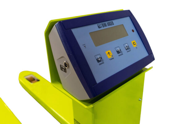 Transpallet Pesatore con display a 6 cifre